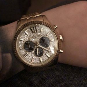 Michael Kors - Lexington Gold tone watch